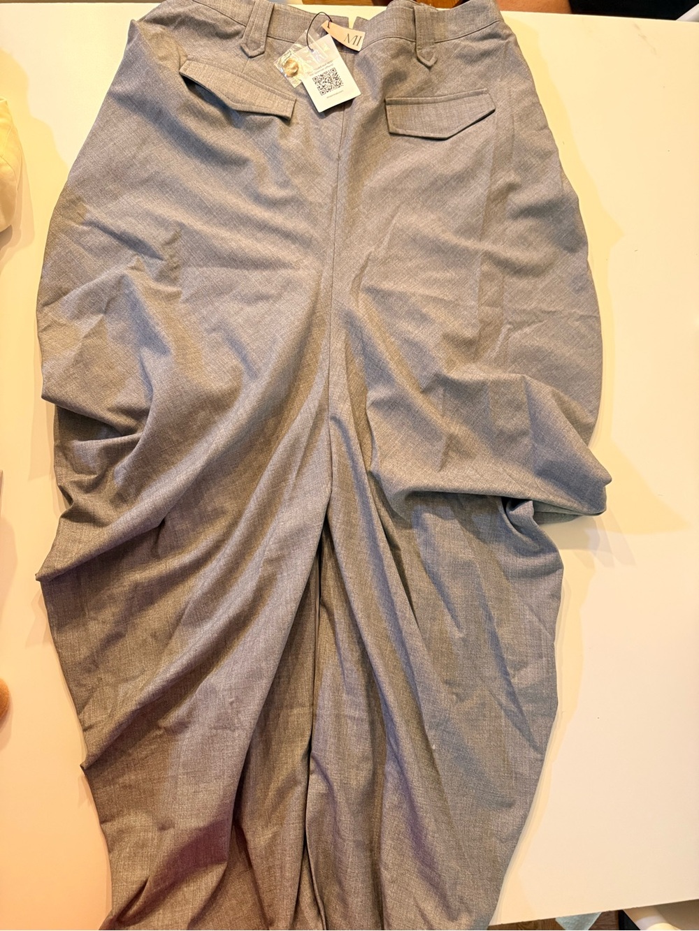 Light Gray Dress skirt w/ tag